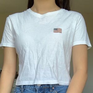 Brandy Melville Cropped Tee